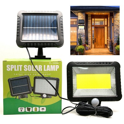 Outdoor 100Led Solar Light Motion Sensor Wall Light