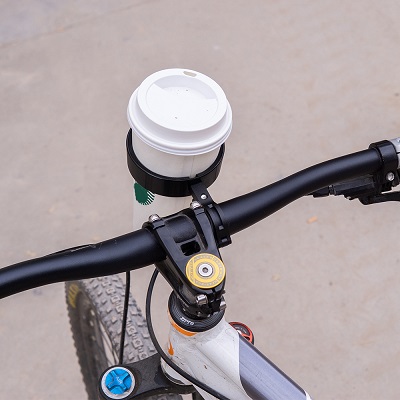 Aluminum Bicycle Bottle and Coffee Cup Holder