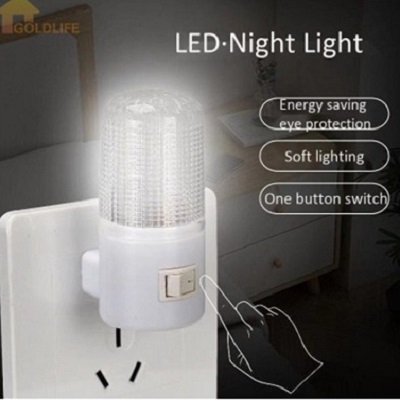 3W Wall Mounted Led Night Light EU Plug for Indoor