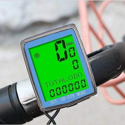 Waterproof Bicycle Computer Odometer Speedometer with Backlight
