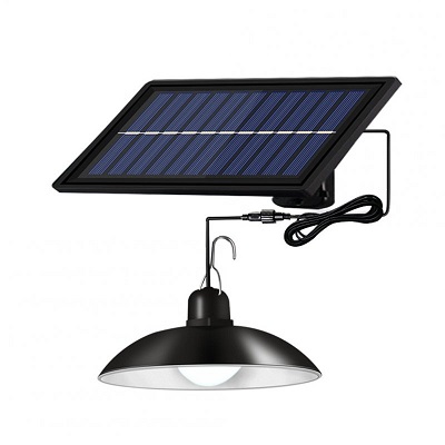 Single Head Solar Chandelier Lamp With Remote-control